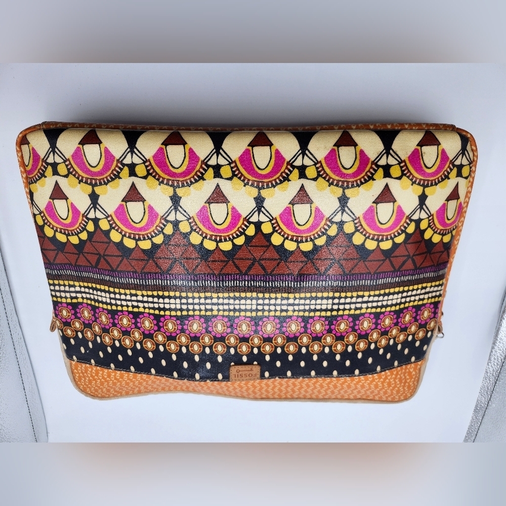 Fossil Colorful Patterned Laptop Sleeve